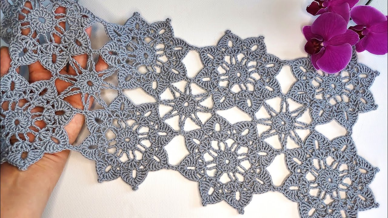 Crochet Flower Motif Pattern | Quick and Easy