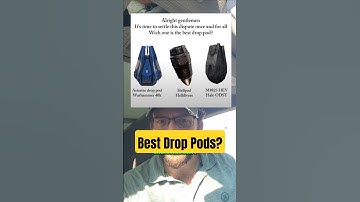 Best Drop Pod? #halo  #warhammer40k #helldivers2 #war #vs #vsbattle #scifi