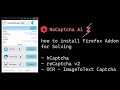 Guide : How to install noCaptchaAi (Captcha Solver) Firefox Addon 2023 | FREE 6000 🔥 credits monthly
