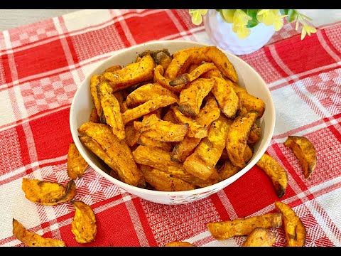 Patate americane dolci fritte in friggitrice ad aria | facilissime e veloci da fare
