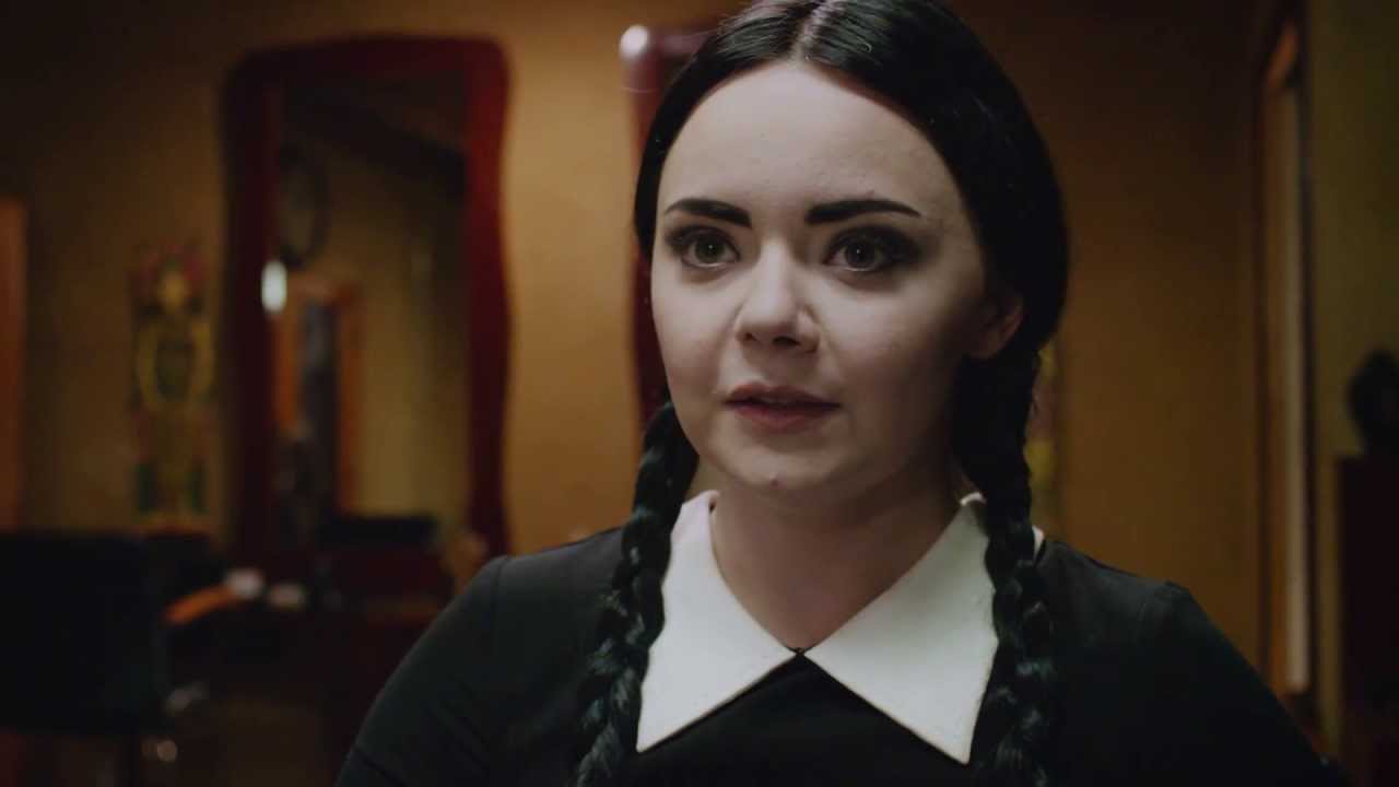 Adult Wednesday Addams S2e4 The Haircut Youtube
