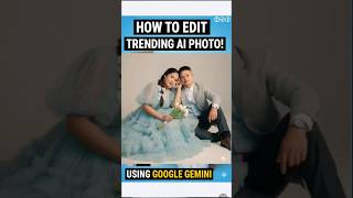 HOW TO EDIT ROMANTIC STUDIO PORTRAIT | EDIT TRENDING AI PHOTO USING GOOGLE GEMINI #WEARETHEJERALDS screenshot 3