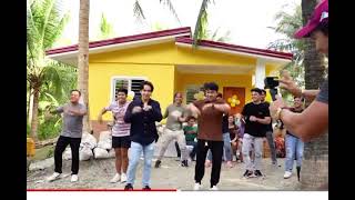 KRT boys dance showdown during Ribbong Cutting ng house ni Carla