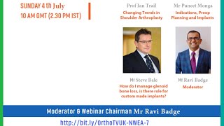 UK ( NWEA) in collaboration with OrthoTVUK : Shoulder Arthroplasty: Road to Success