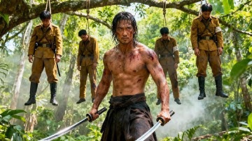 亞洲最強獵人穿越雨林，潛入日軍監獄，干掉1000日軍救出戰友   ⚔️  抗日