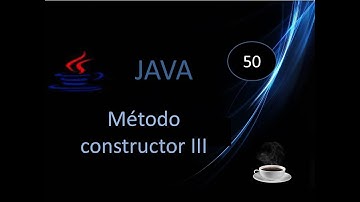 50.-Curso Java.-Ejercicio:  Constructor de una clase.