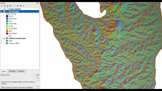 Calculate Flow Direction Using PCRaster in QGIS3
