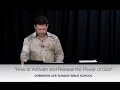 How To Activate and Release the Power of God