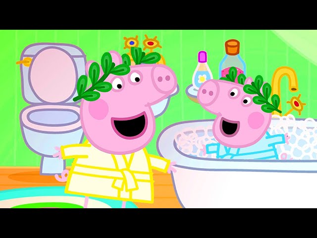 Peppa Pig Visits Suzy Sheep's Glamping Area | Peppa Pig Official Family Kids Cartoon class=