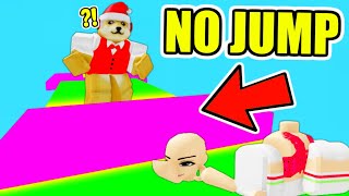 Roblox Obby, BUT You CAN'T JUMP..