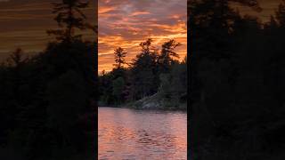 The Sunset Was Worth the Entire Trip ❤️ #sunset #lakelife #camping #nature #explore #outdoors #viral