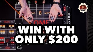 How to Win at Craps with a Little More Money - craps betting strategy