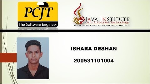 Java Institute Advanced Technology |  DBMS Day 1 Question Set 01