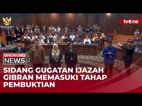 MK Gelar Sidang Pembuktian Perkara Ijazah Wapres Gibran | Breaking News