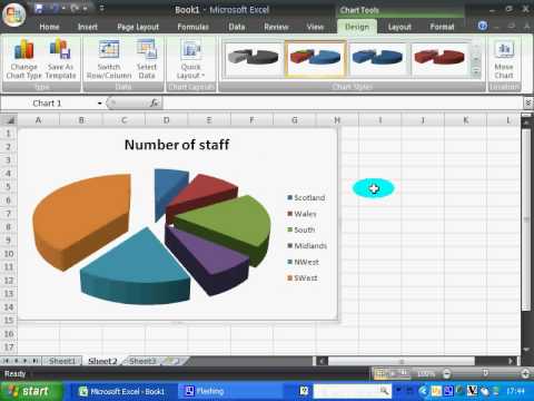 How Do I Make A Pie Chart In Excel 2007