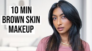 Natural Makeup Tutorial for Brown Skin | Makeup For Brown Skin Asian | Brown Girl Makeup Tutorial screenshot 3