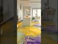 ¡Adiós pisos aburridos! 🎨 El cambio RADICAL de esta cocina #InteriorDesign #shortsviral #satisfying