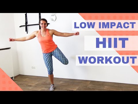 36 Minute Low Impact HIIT Workout for Weight Loss - No Jumping – at Home