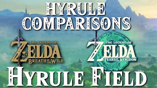 How Hyrule Field has Changed | HYRULE COMPARISONS by The Tony Express 37,607 views 7 months ago 13 minutes, 38 seconds