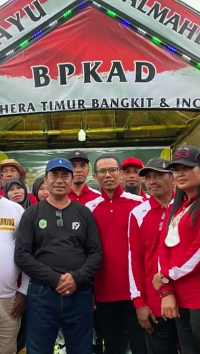 Penilaian Stan oleh Bupati dan Wakil Bupati/Ubaid Anjas. Ulang tahun Haltim : 24-05-2022