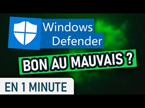 Vidéo: Windows Defender est-il un bon antivirus ?