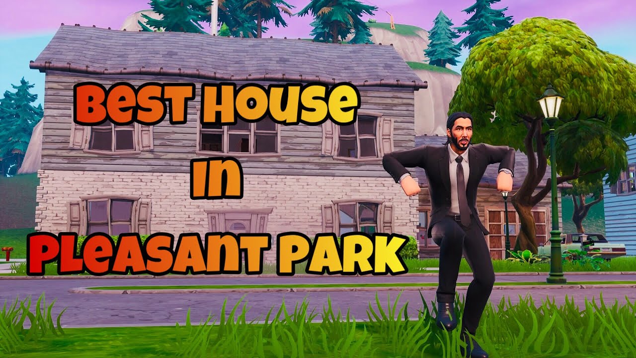 Best house to land in PLEASANT PARK in (Fortnite Battle Royale) YouTube