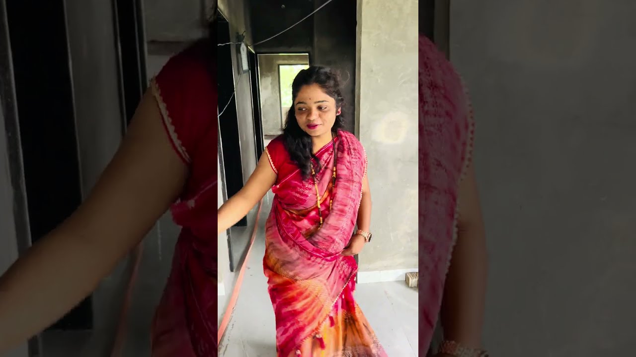 माझं घर स्वतः च घर 🥹बघा किती छान दिसायल आहे किती मोठ बांधकाम झाल आता मधल🥳😊 