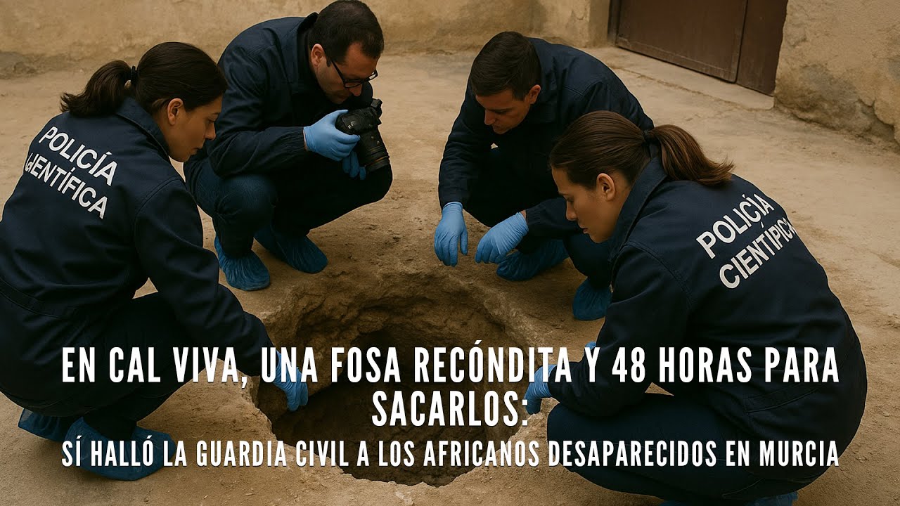 En cal viva y más de 48 horas: así la Guardia Civil encontró a los dos africanos en Murcia