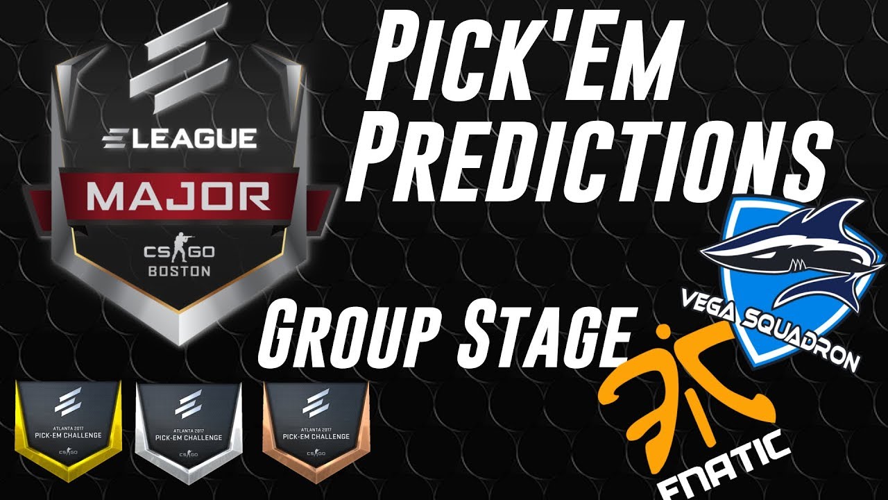 ELEAGUE MAJOR 2018 BOSTON Pick'Em Predictions (Group Stage) CSGO YouTube