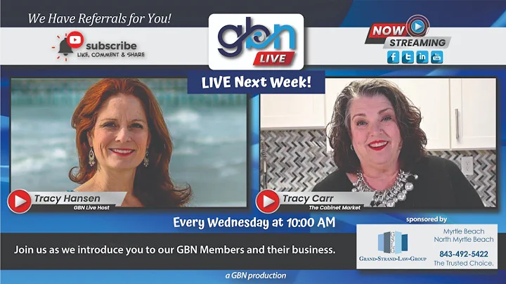 GBN Live Episode 31 - Tracy Carr