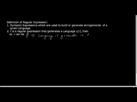 Regular Expression Part 2