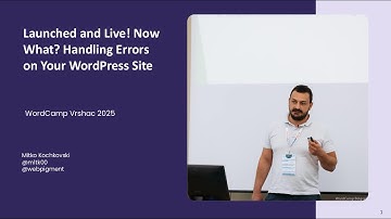 Launched and Live! Now What? Handling Errors on Your WordPress Site