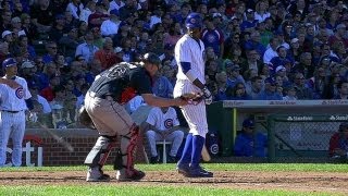 ATL@CHC: Interference call sends runner back to first