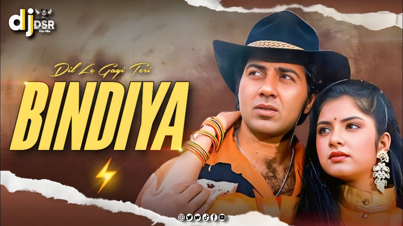 Dil Le Gayi Teri Bindiya | Yaad Aa Gaya Mujhko India | Vishwatma Song | Remix By - Dsr The Mix