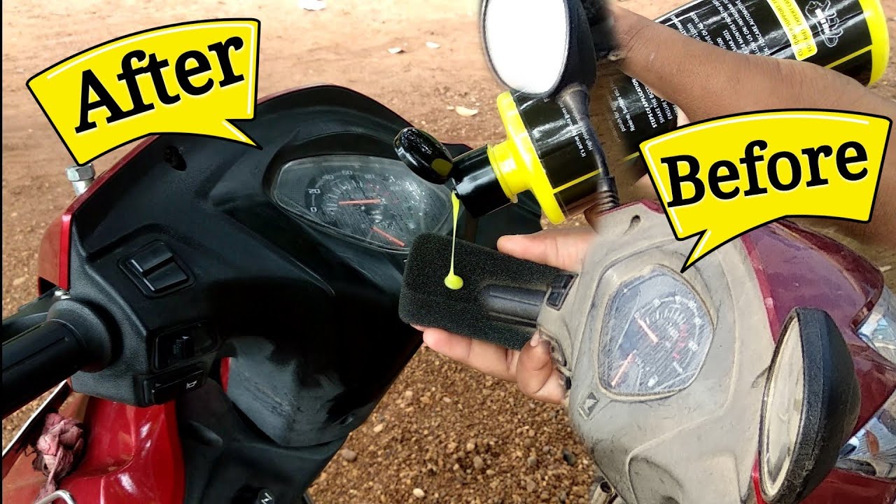 bike polish bike scratch remover at home best bike polish old to new YouTube