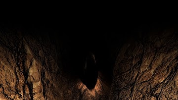 PBR Canyon To Cave Flythrough - TouchDesigner