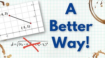 Distance Formula HACK!