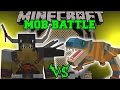 CRAZY GENERAL VS MUTANTS & TIGREX - Minecraft Mob Battles - Mods