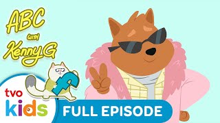 ABC With Kenny G: LETTER F 🎶🐱 Reading Songs & Music For Kids! Season 2 Full Episode