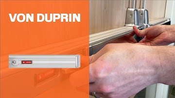 How to Use the Von Duprin Dogging Security Indicator