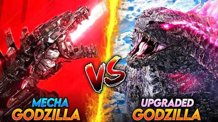 Pink Godzilla Vs Mechagodzilla / Who is more Powerful ?