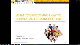 How To Survive an OSHA Inspection