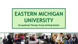 Occupational Therapy Advising Sessions at EMU