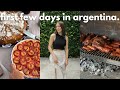FIRST FEW DAYS IN BUENOS AIRES