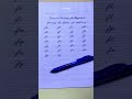 Cursive Writing for Beginners | Joining Letter "f" with a–z | Cursive Handwriting Practice | abcd |