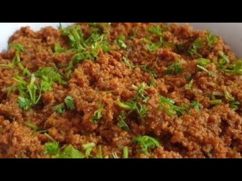Keema Masala Recipe | Akka masoor dal mutton keema | Keema Recipe in ...