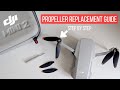 DJI MINI 2 SE Propeller Replacement Guide - Detailed Instructions