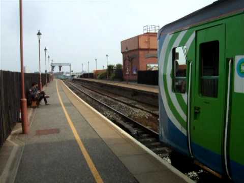 Class 150 three-car unit filmed here departing Birmingham Moor Street on the 10/04/2010. Note the Turbo Howl from the middle carriage as this unit pulls away!