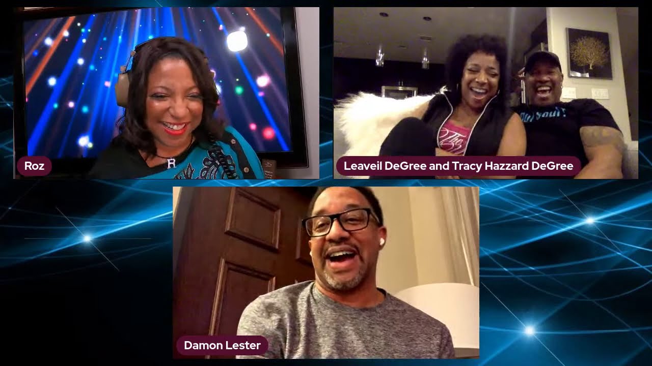 Roz's Happy Hour with Leaveil Degree, Tracy Hazzard and Damon Lester