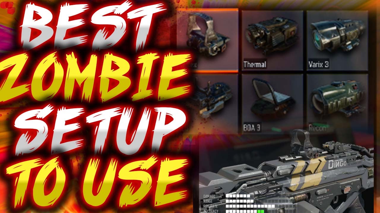 “Black Ops 3 Zombies” Best Weapons Kit Setup To Use! 6 ATTACHMENT ZOMBIE WEAPONS SETUP(BO3 ZOMBIES)